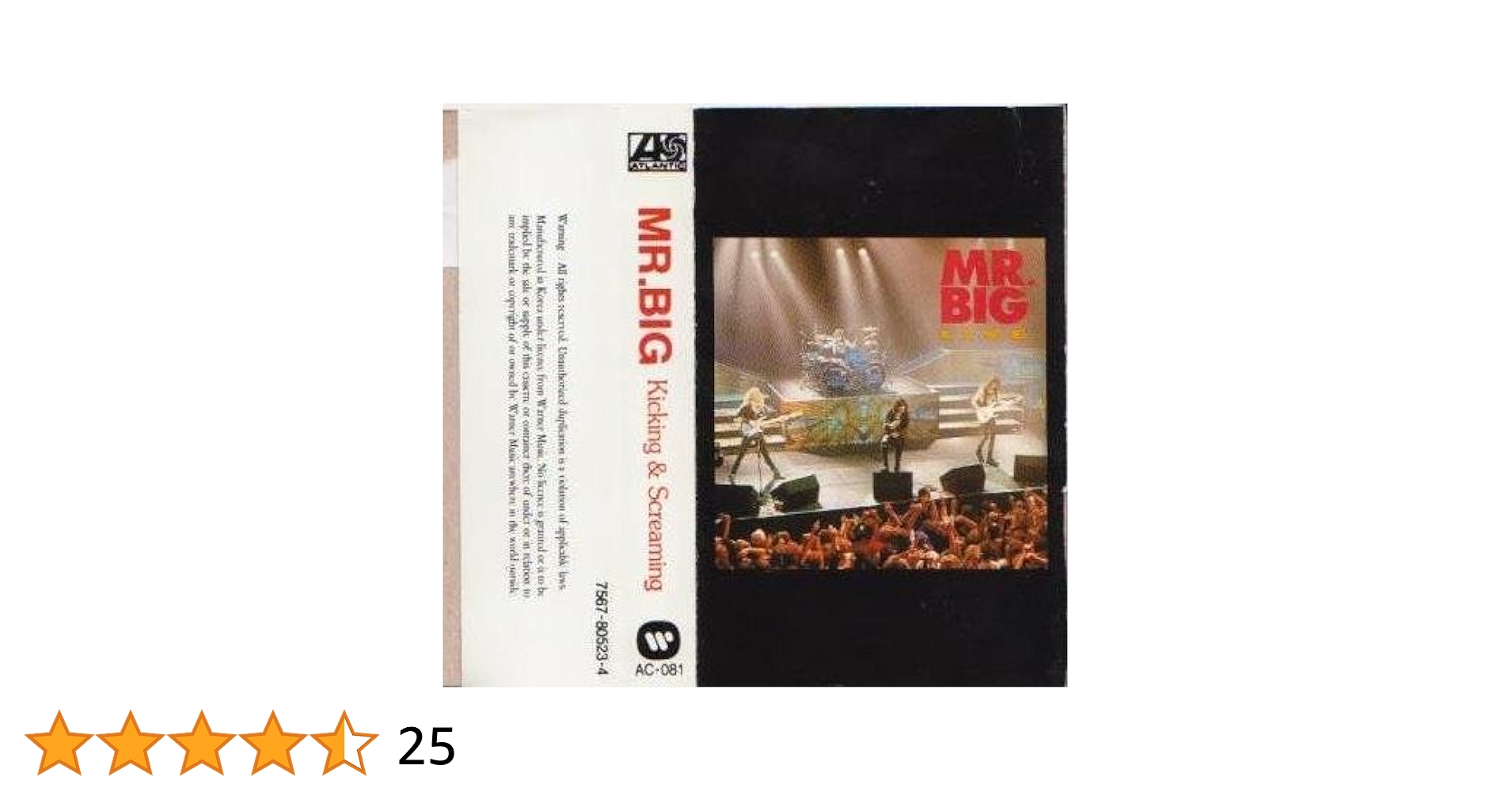 MR.BIG　レコード　ライブ盤 Amazon.co.jp: 【輸入盤】MR．BIG・LIVE: ミュージック